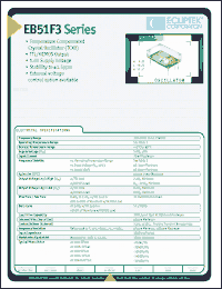 Click here to download EB51F3A50V-12800M Datasheet