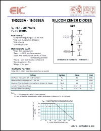 Click here to download 1N5342A Datasheet