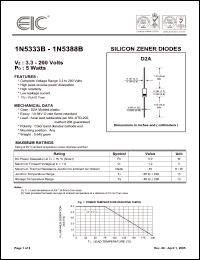 Click here to download 1N5341B Datasheet