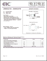 Click here to download ZMM5250B Datasheet