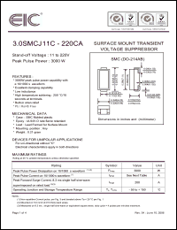 Click here to download 3.0SMCJ120CA Datasheet
