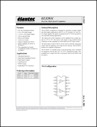 Click here to download EL5281CS Datasheet