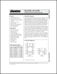 Click here to download EL5420CL Datasheet