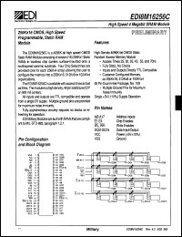 Click here to download EDI8M16256C55CC Datasheet