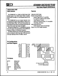 Click here to download EDI8M8130P100CB Datasheet