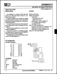 Click here to download EDI8M8257P120P6C Datasheet