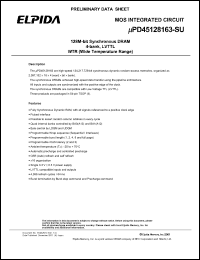 Click here to download PD45128163-SU Datasheet