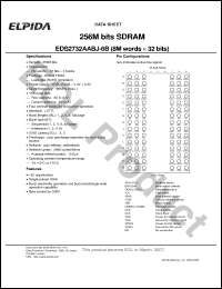 Click here to download EDS2732AABJ-6B Datasheet