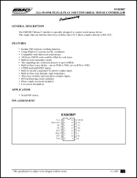 Click here to download EM83807 Datasheet