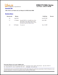 Click here to download EM621FR16GU-55LF Datasheet