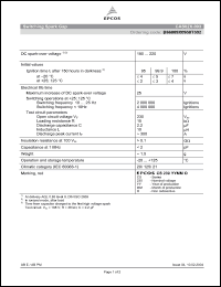 Click here to download B88069X0930T502 Datasheet