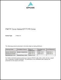 Click here to download B65652-A5002 Datasheet