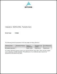 Click here to download B78388Q1333A005 Datasheet