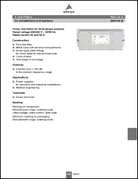 Click here to download B84134-B50-G1 Datasheet