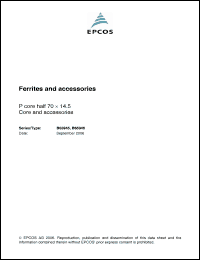 Click here to download B65945A0000X022 Datasheet