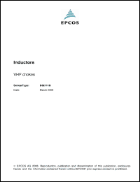 Click here to download B82111B0000C014 Datasheet