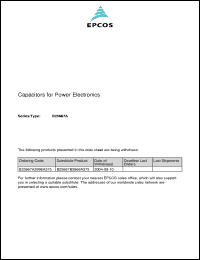 Click here to download B25667-A3996-A375 Datasheet