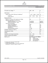 Click here to download B88069X0690T502 Datasheet