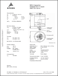 Click here to download B25836-A5117-A372 Datasheet