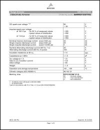 Click here to download B88069X1630T602 Datasheet