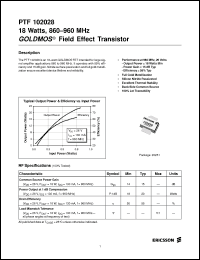 Click here to download PTF102028 Datasheet