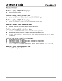 Click here to download EM6AA320BI-3.3S Datasheet