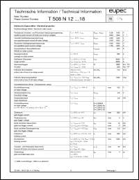 Click here to download T658N25 Datasheet