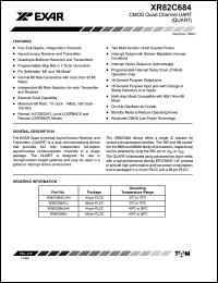 Click here to download XR82C68444 Datasheet