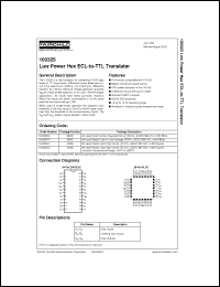 Click here to download 100325QIX Datasheet