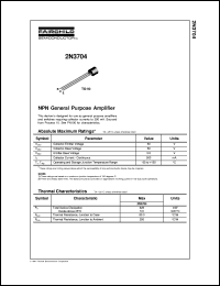 Click here to download 2N3704 Datasheet