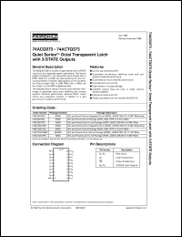 Click here to download 74ACQ373CW Datasheet