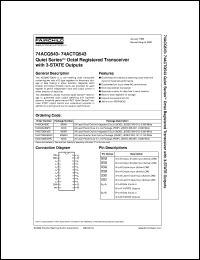 Click here to download 74ACQ543CW Datasheet