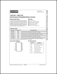 Click here to download 74ACT163MTCX Datasheet