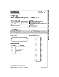 Click here to download 74ACT18823SSCX Datasheet