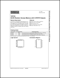 Click here to download 74F219CW Datasheet