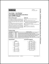 Click here to download 74LVT2244MTC Datasheet