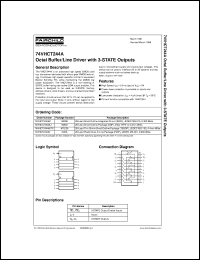 Click here to download 74VHCT244ACW Datasheet