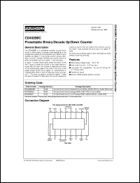 Click here to download CD4029BCSJX Datasheet