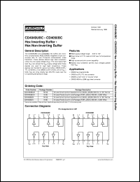 Click here to download CD4049UBCN Datasheet