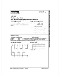 Click here to download DM7406MX Datasheet