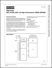 Click here to download FM27C256NE120 Datasheet