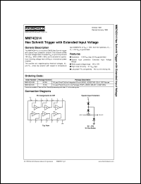 Click here to download MM74C914MX Datasheet