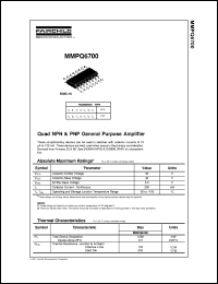 Click here to download MMPQ6700 Datasheet