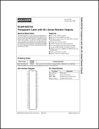 Click here to download SCAN182373ASSCX Datasheet