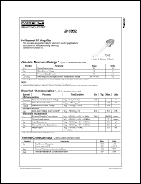 Click here to download 2N5952_D74Z Datasheet