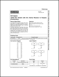 Click here to download FST162244 Datasheet
