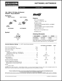 Click here to download HUF75829D3ST Datasheet