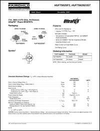 Click here to download HUF75925D3ST Datasheet