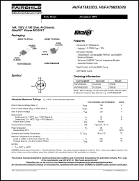 Click here to download HUFA75823D3S Datasheet