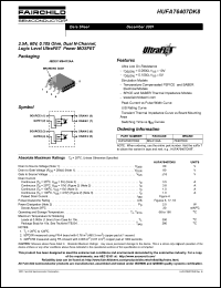 Click here to download HUFA76407DK8T Datasheet